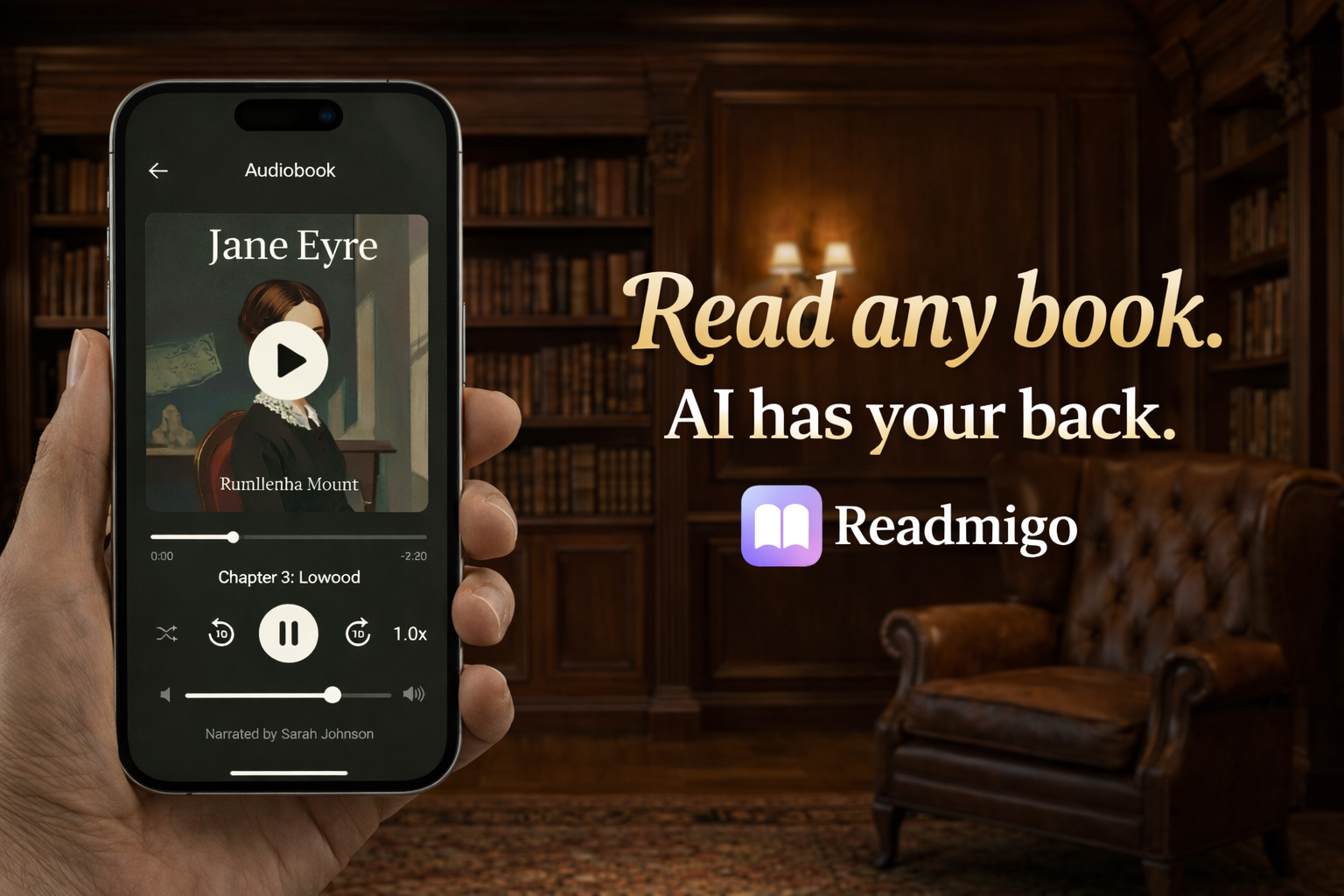 Readmigo - Read any book with AI assistance